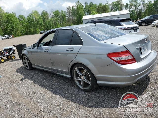 WDDGF8BB4AF463421 2010 MERCEDES-BENZ C-CLASS photo no. 2