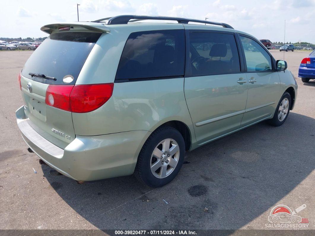 5TDZK23C88S152068 2008 TOYOTA SIENNA photo no. 4