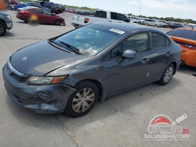 2HGFB2F5XCH563187 2012 HONDA CIVIC photo no. 10