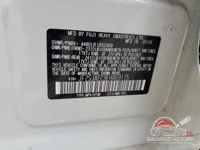 JF2SJAEC9EH469175 2014 SUBARU FORESTER photo no. 13