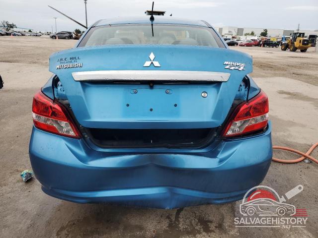 ML32F3FJ0JHF04890 2018 MITSUBISHI MIRAGE photo no. 6