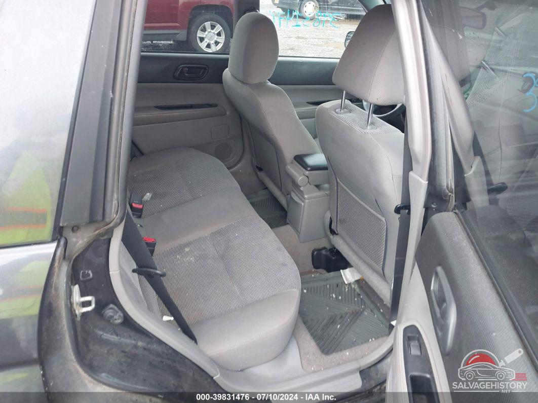 JF1SG63688H719345 2008 SUBARU FORESTER photo no. 8