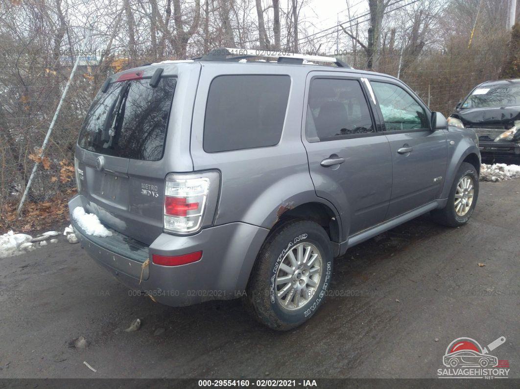 4M2CU97168KJ02191 2008 MERCURY MARINER photo no. 4
