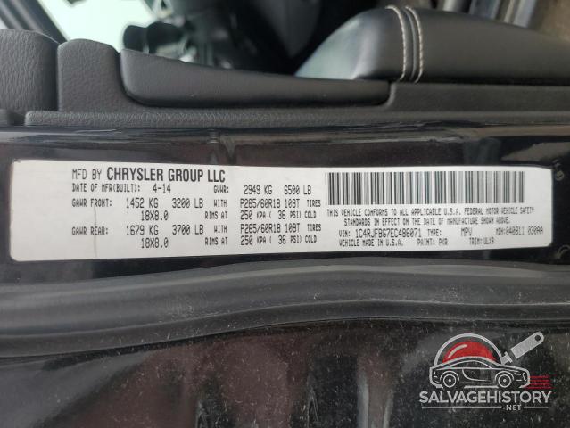 1C4RJFBG7EC486071 2014 JEEP GRAND CHER photo no. 13