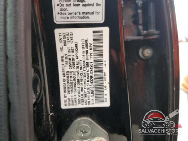 5J6RE3H32BL024207 2011 HONDA CRV photo no. 13