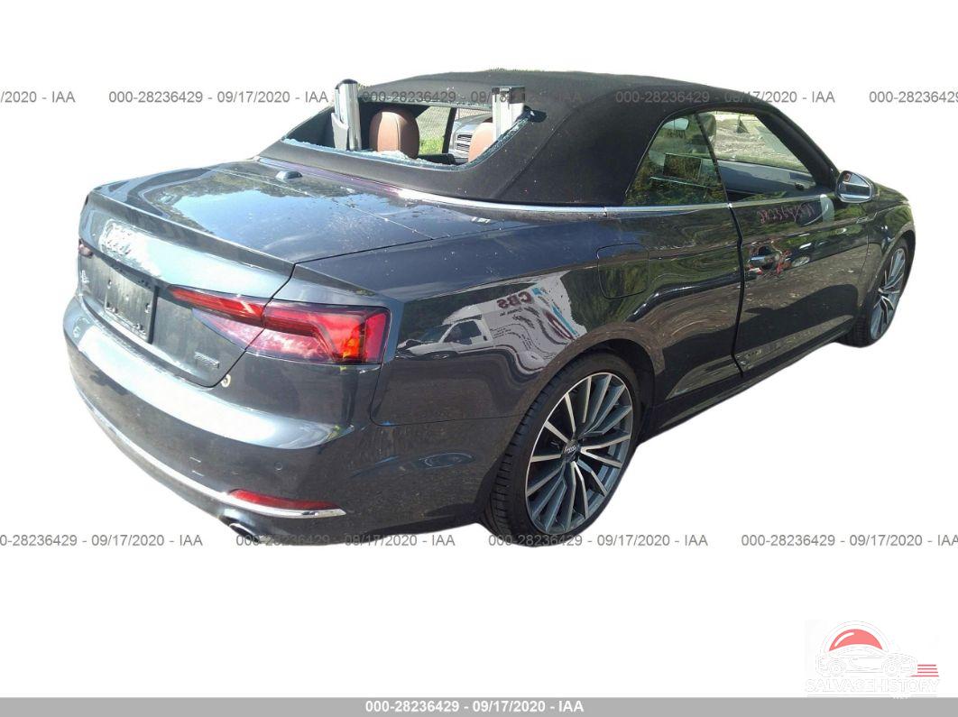 WAUYNGF56KN010776 2019 AUDI A5 CABRIOLET photo no. 4
