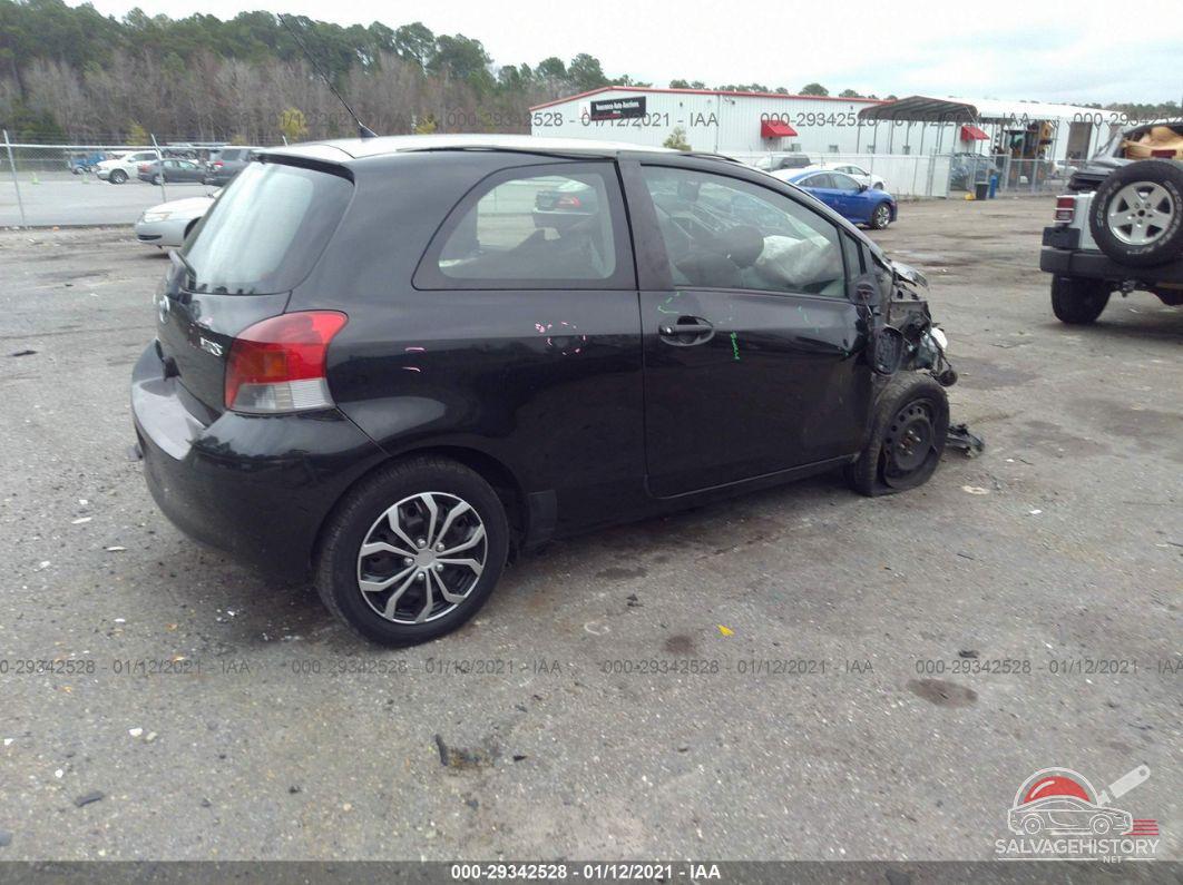 JTDJT4K31B5342587 2011 TOYOTA YARIS photo no. 4