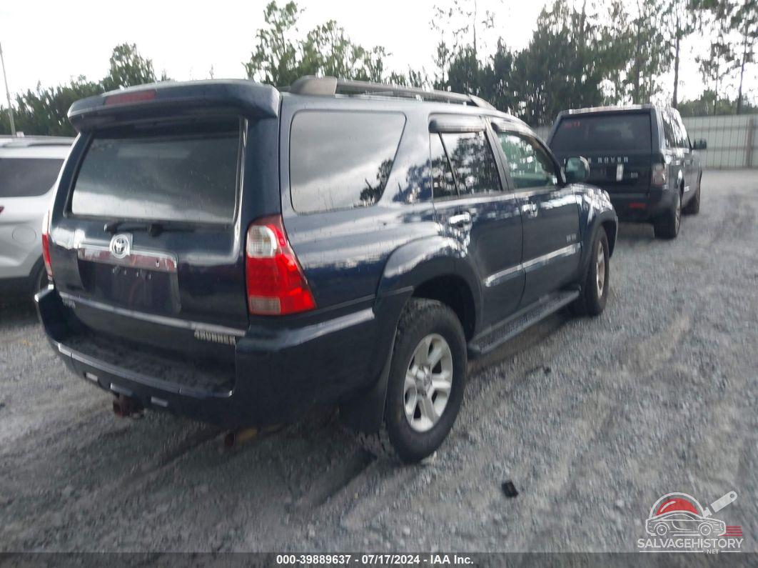 JTEBU14R068053606 2006 TOYOTA 4RUNNER photo no. 4