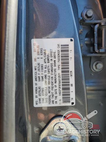 1HGCP3F87AA012571 2010 HONDA ACCORD photo no. 13