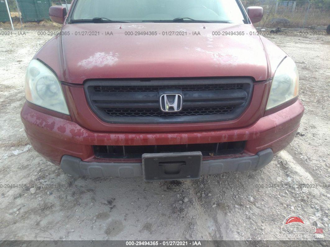2HKYF18534H512545 2004 HONDA PILOT photo no. 6