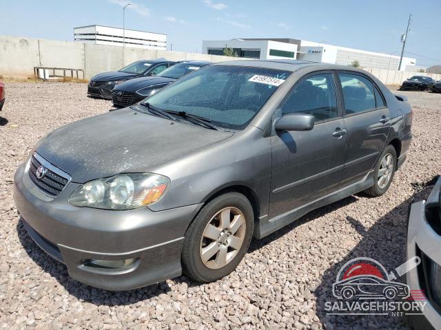 1NXBR32E86Z583035 2006 TOYOTA COROLLA photo no. 5