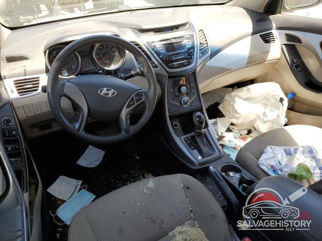 5NPDH4AEXEH500396 2014 HYUNDAI ELANTRA photo no. 8