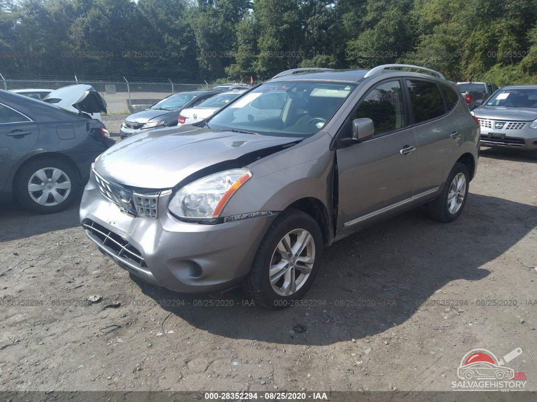 JN8AS5MV3CW718889 2012 NISSAN ROGUE photo no. 2