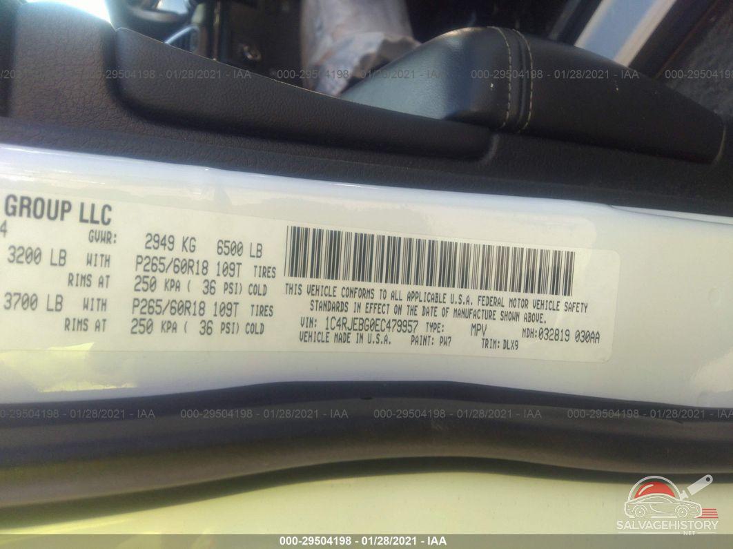 1C4RJEBG0EC479957 2014 JEEP GRAND CHEROKEE photo no. 9