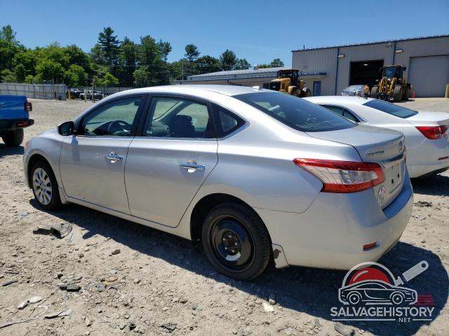 3N1AB7AP0FY243232 2015 NISSAN SENTRA photo no. 2