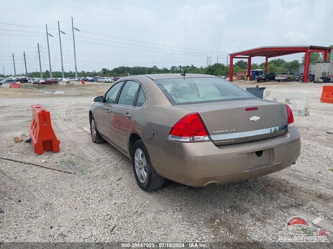2G1WB58K679382938 2007 CHEVROLET IMPALA photo no. 3
