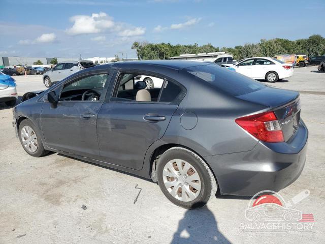 19XFB2F54CE084340 2012 HONDA CIVIC photo no. 2
