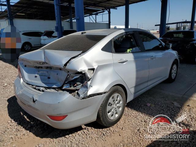 KMHCT4AEXHU311229 2017 HYUNDAI ACCENT photo no. 3