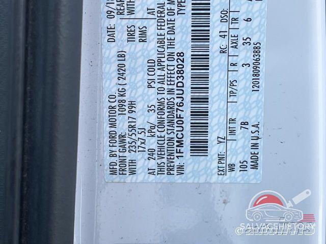 1FMCU0F76JUD38028 2018 FORD ESCAPE photo no. 2