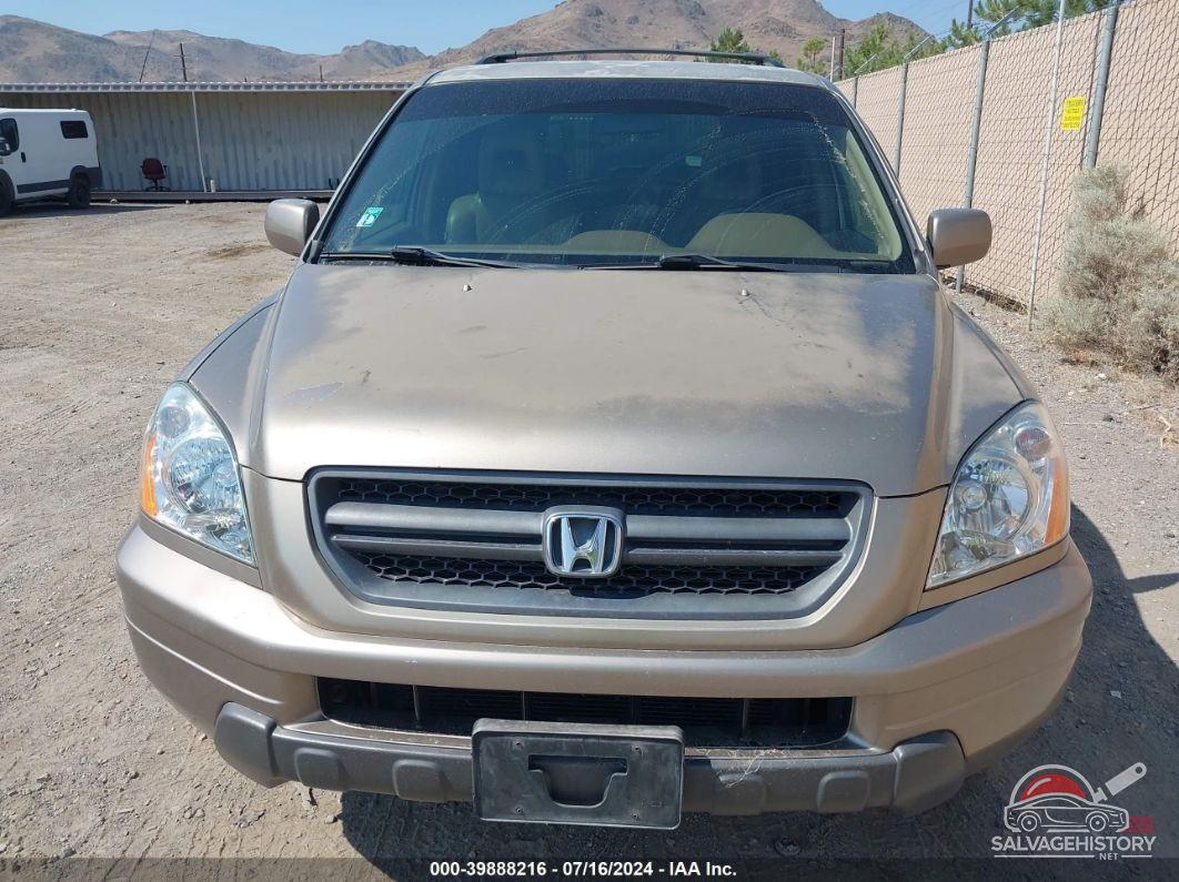 2HKYF185X4H615803 2004 HONDA PILOT photo no. 6