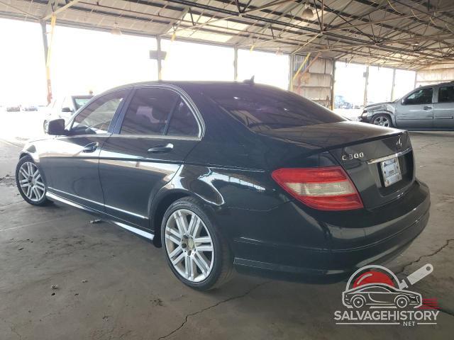 WDDGF54X59F206965 2009 MERCEDES-BENZ C-CLASS photo no. 2