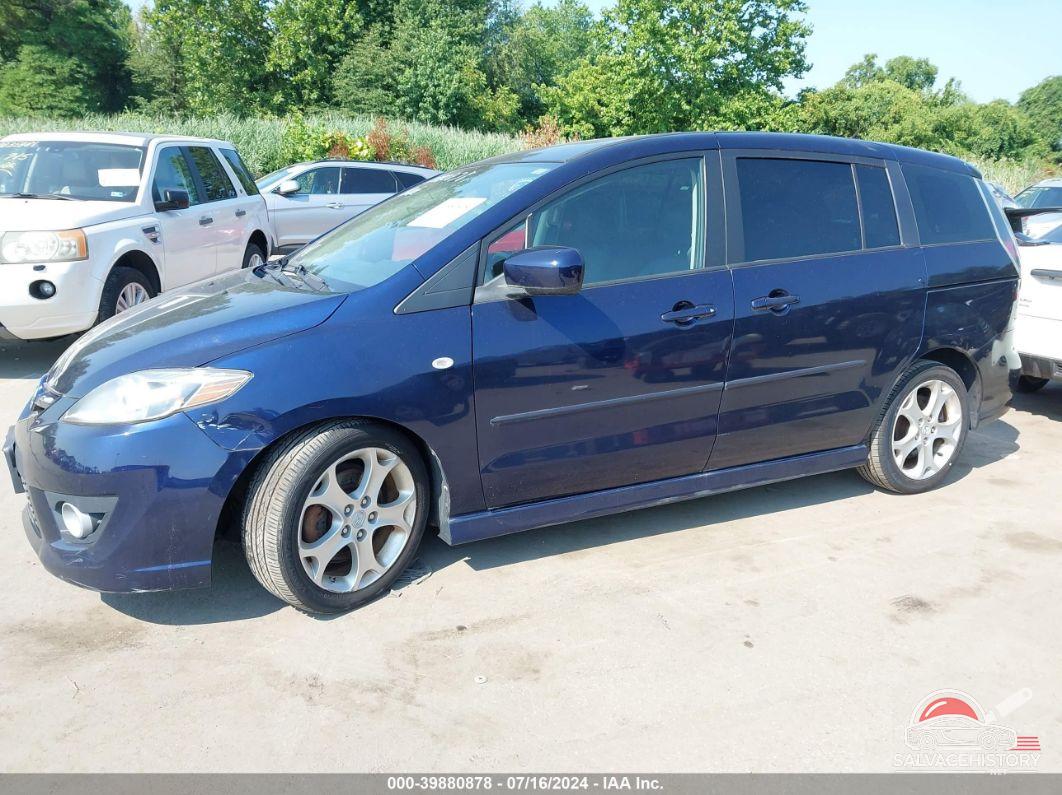 JM1CR29L590337160 2009 MAZDA MAZDA5 photo no. 2