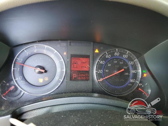 JNKAJ09E78M302579 2008 INFINITI EX35 photo no. 9