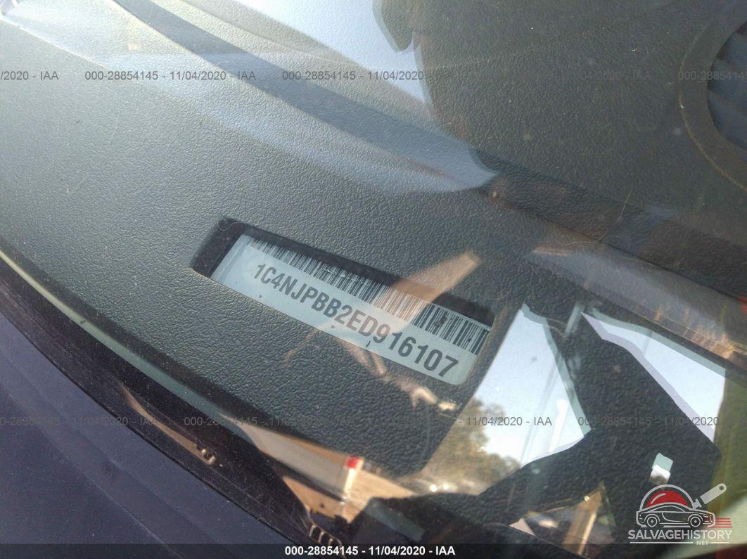 1C4NJPBB2ED916107 2014 JEEP PATRIOT photo no. 9