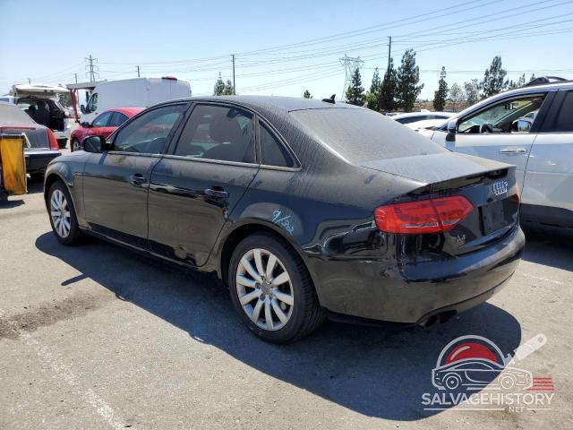 WAUBFAFLXCN010487 2012 AUDI A4 photo no. 2