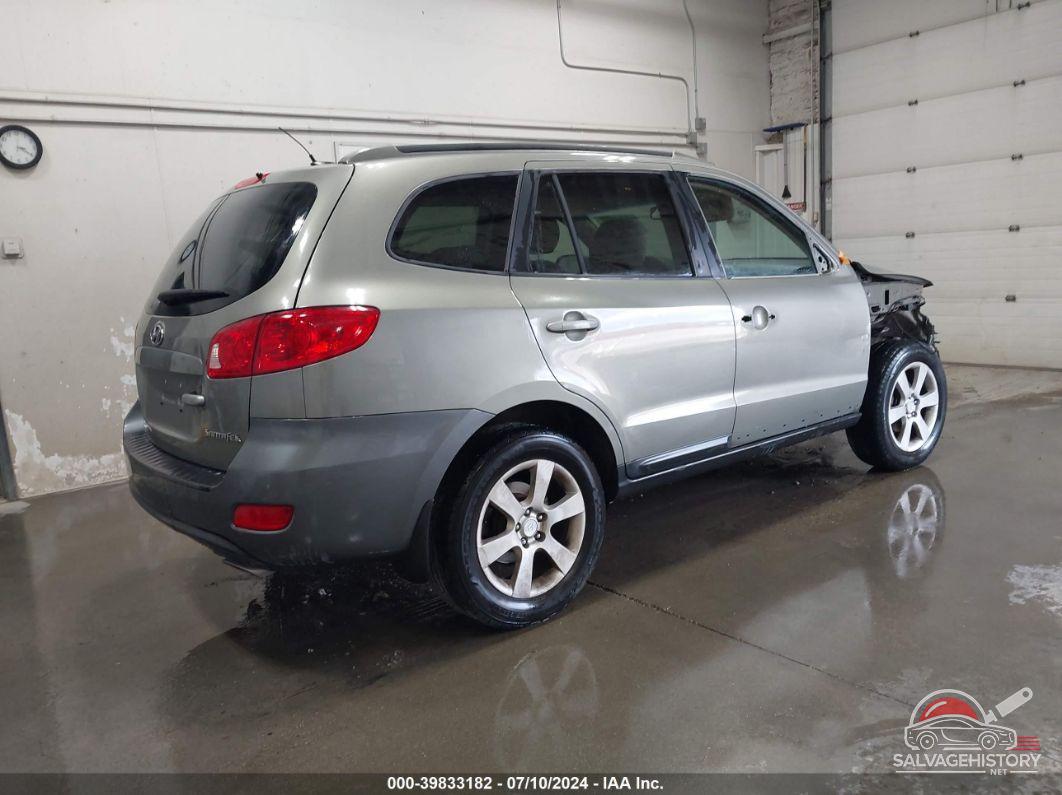 5NMSH13E38H166510 2008 HYUNDAI SANTA FE photo no. 4