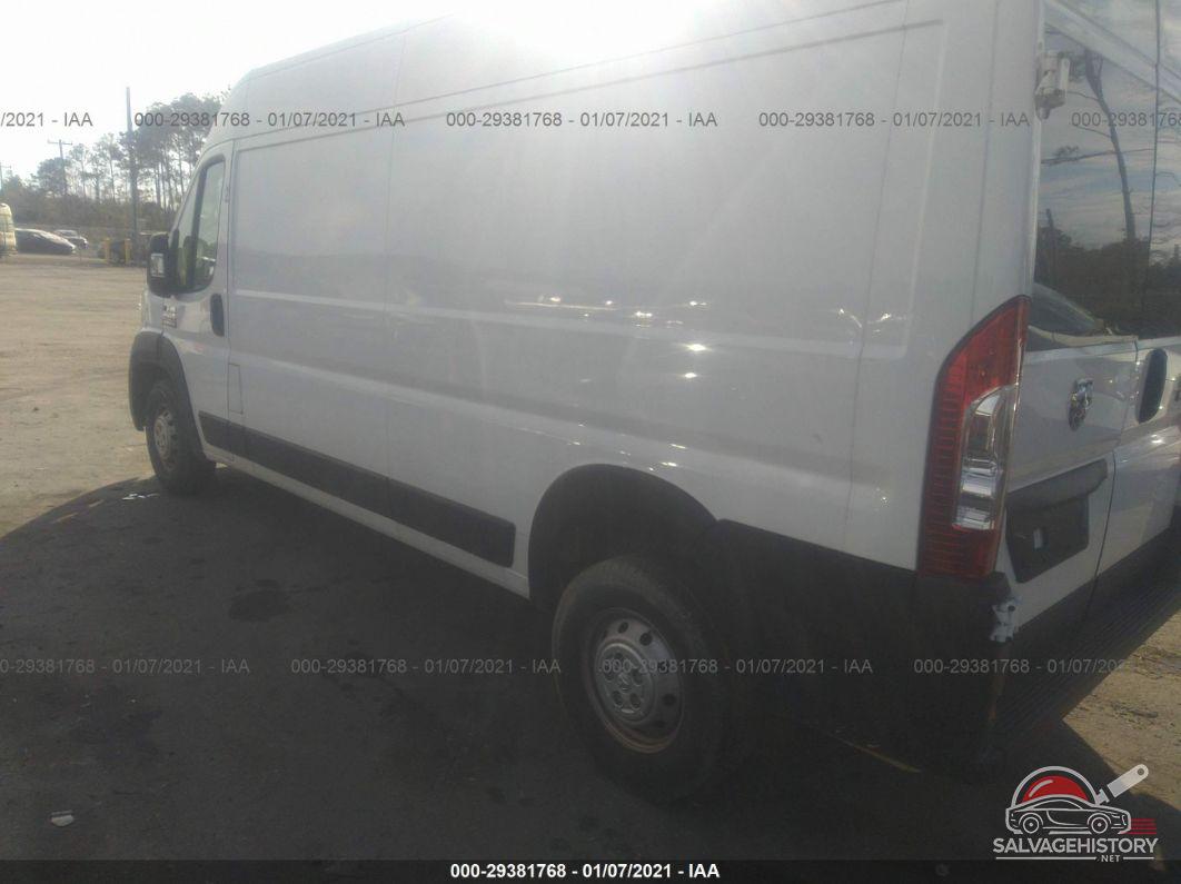 3C6TRVDG5KE535530 2019 RAM PROMASTER CARGO VAN photo no. 3