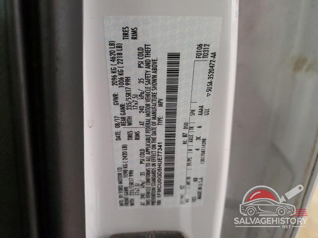 1FMCU0GD5HUE77341 2017 FORD ESCAPE photo no. 12