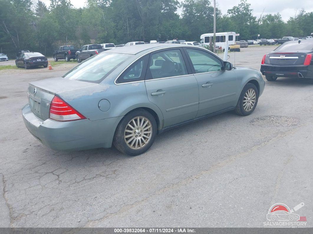 1MEHM43105G625062 2005 MERCURY MONTEGO photo no. 4