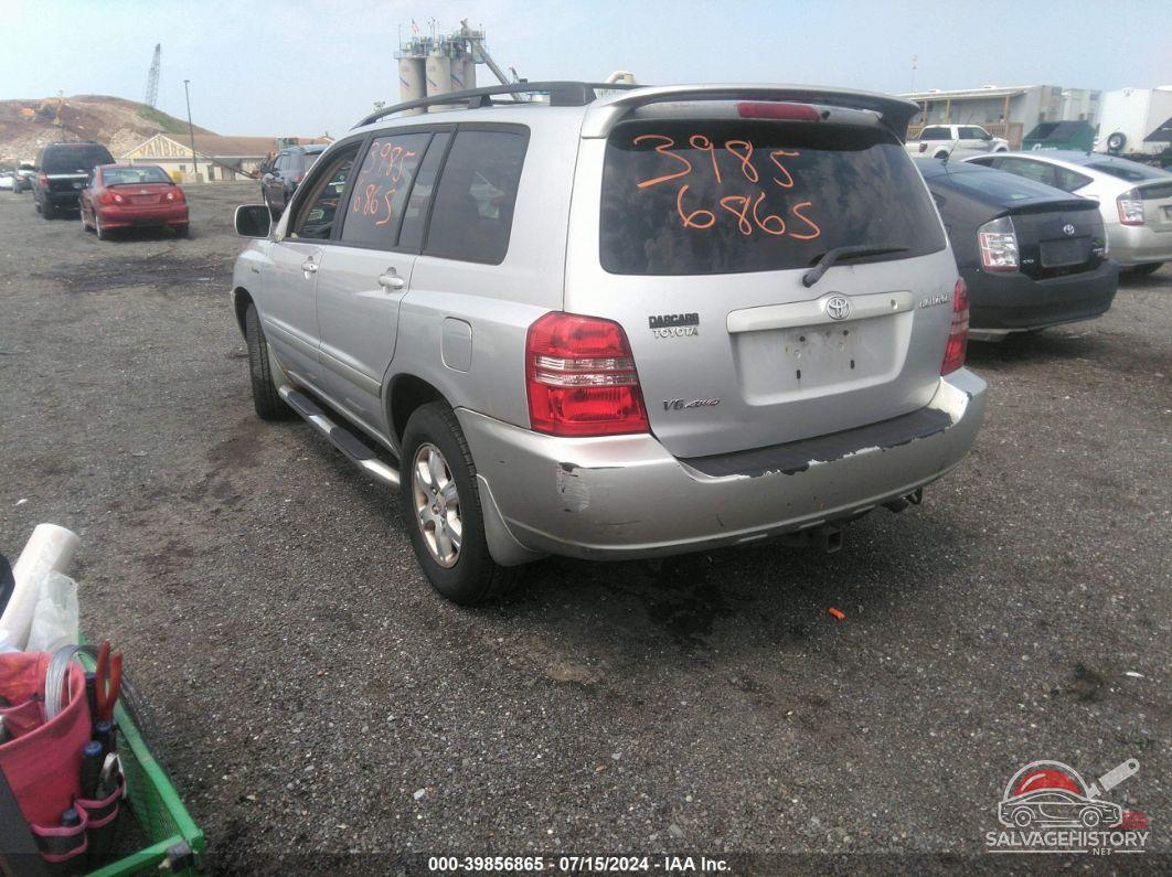 JTEHF21A820089190 2002 TOYOTA HIGHLANDER photo no. 3