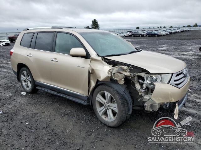 5TDDK3EH7DS193648 2013 TOYOTA HIGHLANDER photo no. 4