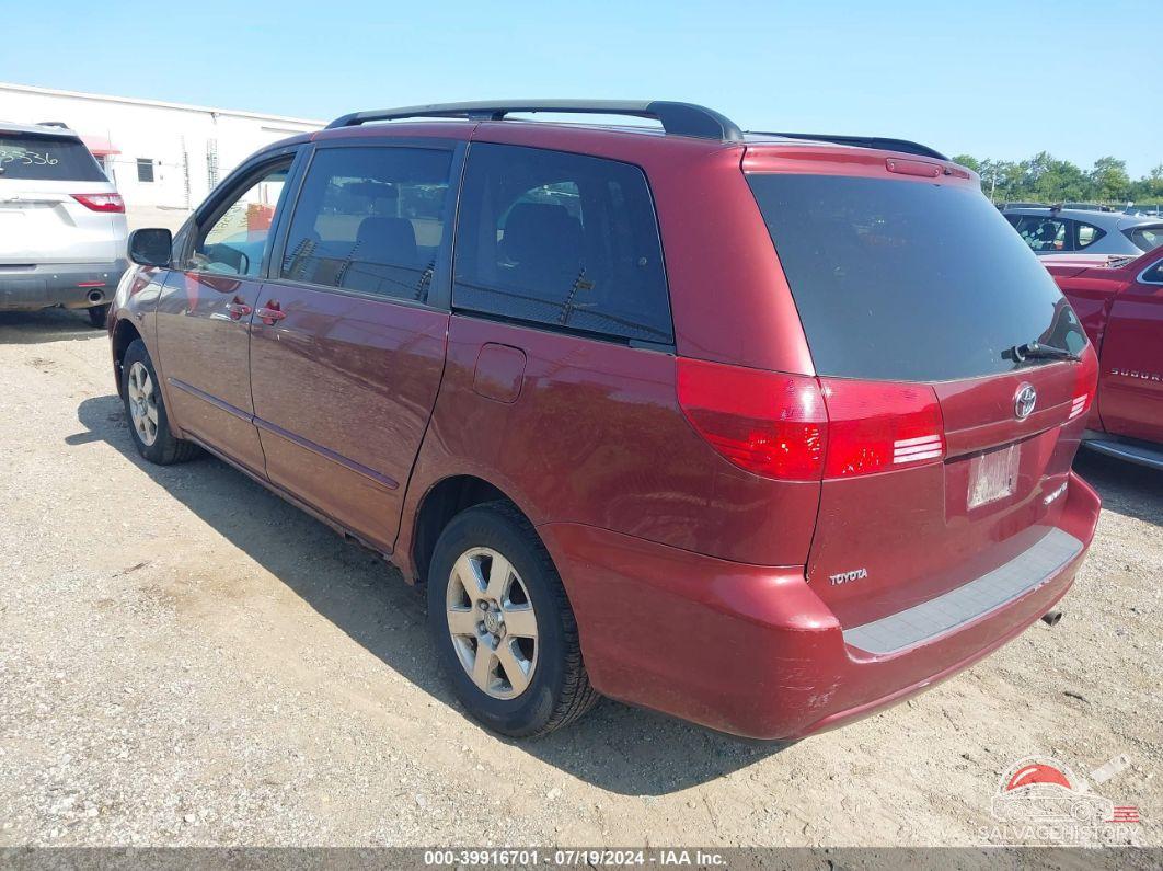 5TDZA23C64S143804 2004 TOYOTA SIENNA photo no. 3