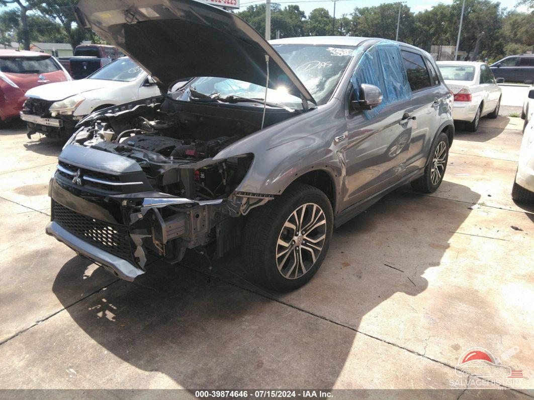 JA4AP3AU6KU024960 2019 MITSUBISHI OUTLANDER SPORT photo no. 2