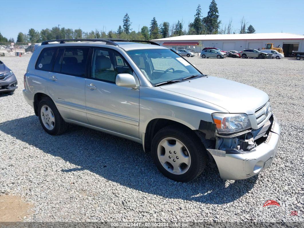 JTEEP21A360185962 2006 TOYOTA HIGHLANDER photo no. 7