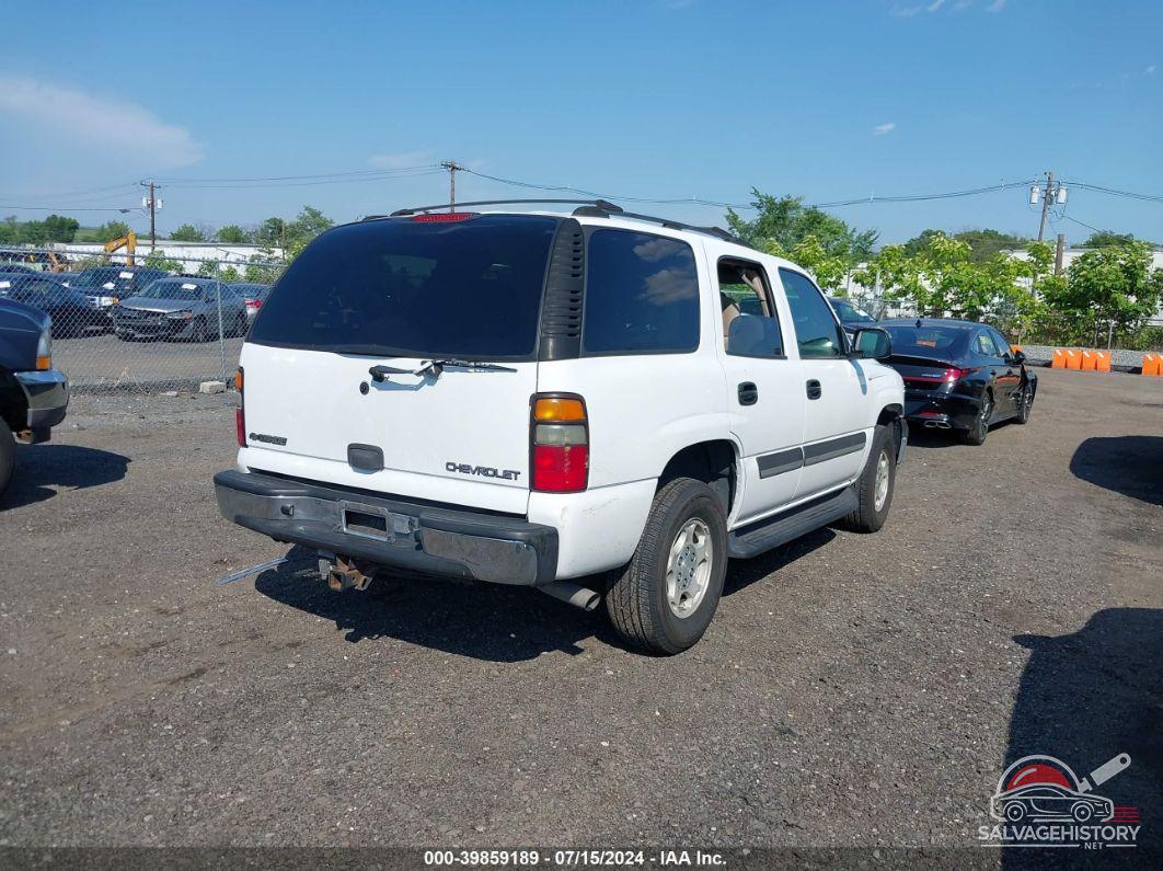 1GNEC13Z64R242152 2004 CHEVROLET TAHOE photo no. 4