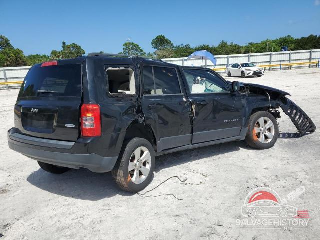 1C4NJRFB0ED742642 2014 JEEP PATRIOT photo no. 3