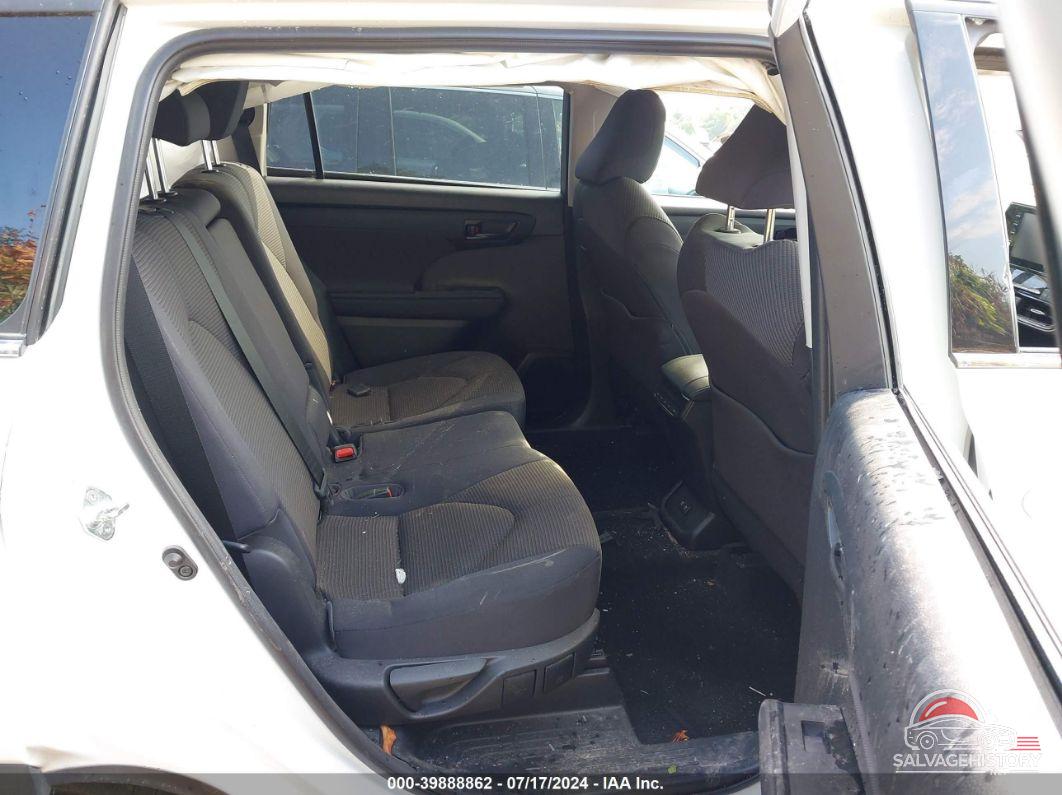 5TDCZRAH3MS528596 2021 TOYOTA HIGHLANDER photo no. 8