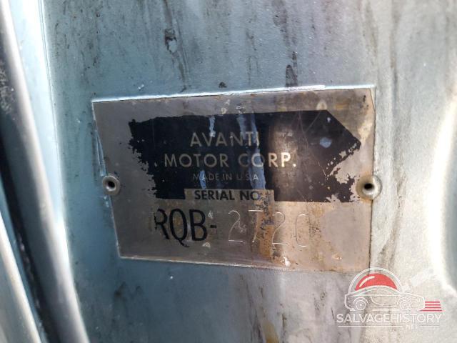 RQB2720 1978 STUDEBAKER ALL MODELS photo no. 13