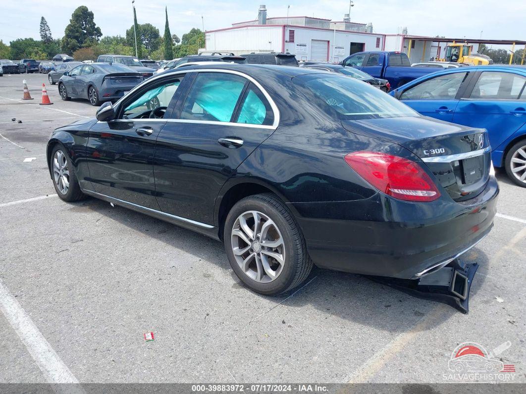55SWF4KB8FU033674 2015 MERCEDES-BENZ C 300 photo no. 3