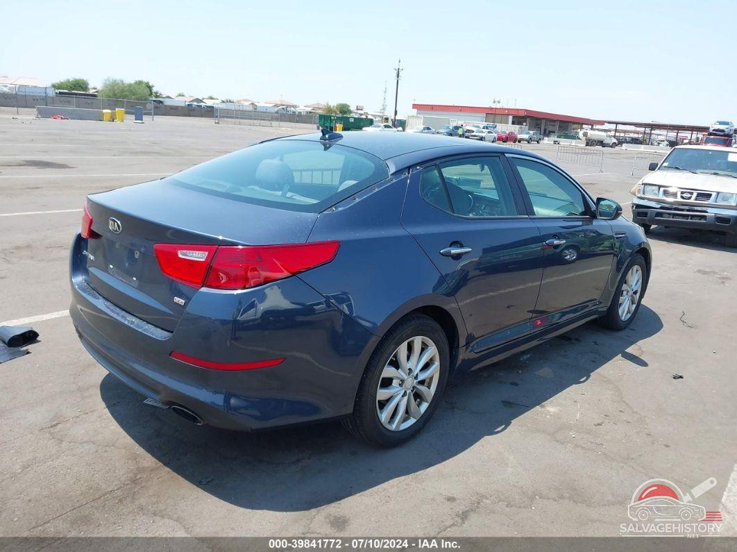 5XXGM4A79FG451182 2015 KIA OPTIMA photo no. 4