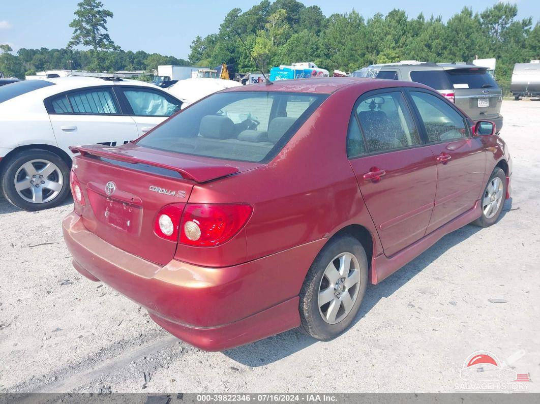 2T1BR32E75C488580 2005 TOYOTA COROLLA photo no. 4