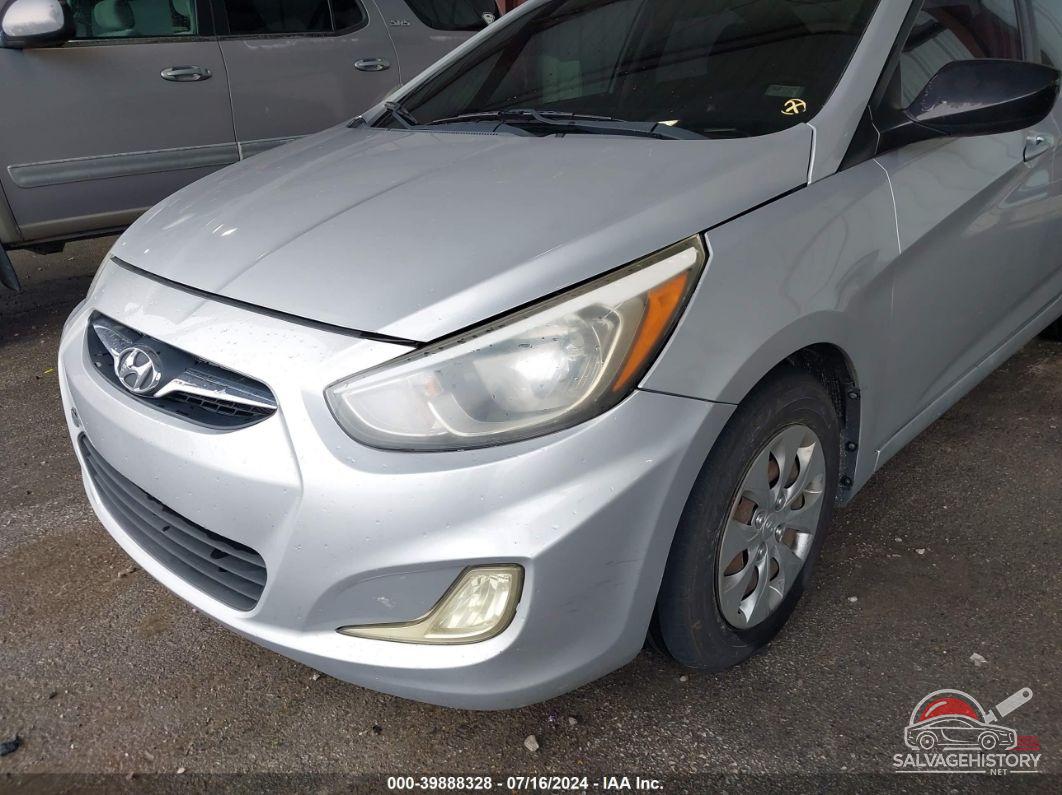 KMHCT4AE6GU951226 2016 HYUNDAI ACCENT photo no. 6