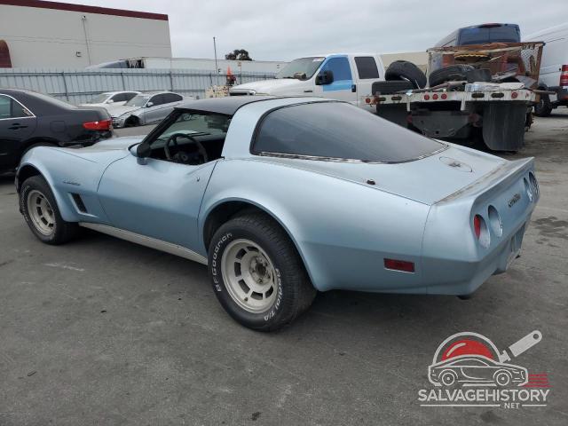 1G1AY878XC5103580 1982 CHEVROLET CORVETTE photo no. 2