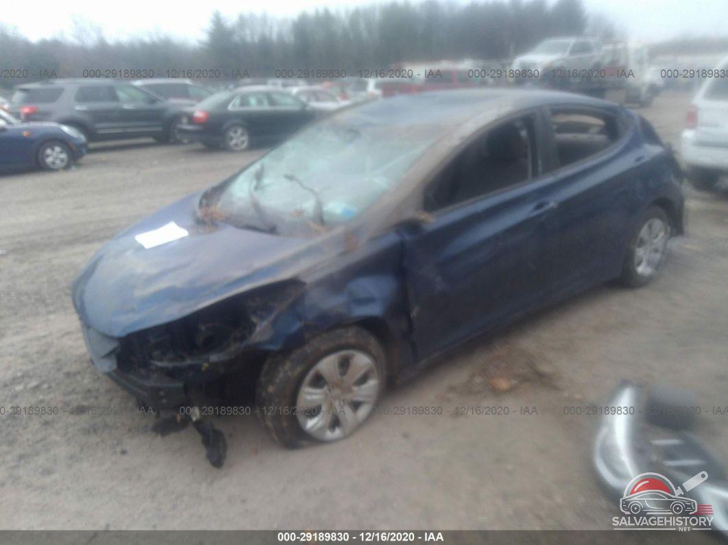 5NPDH4AE6GH795807 2016 HYUNDAI ELANTRA photo no. 2