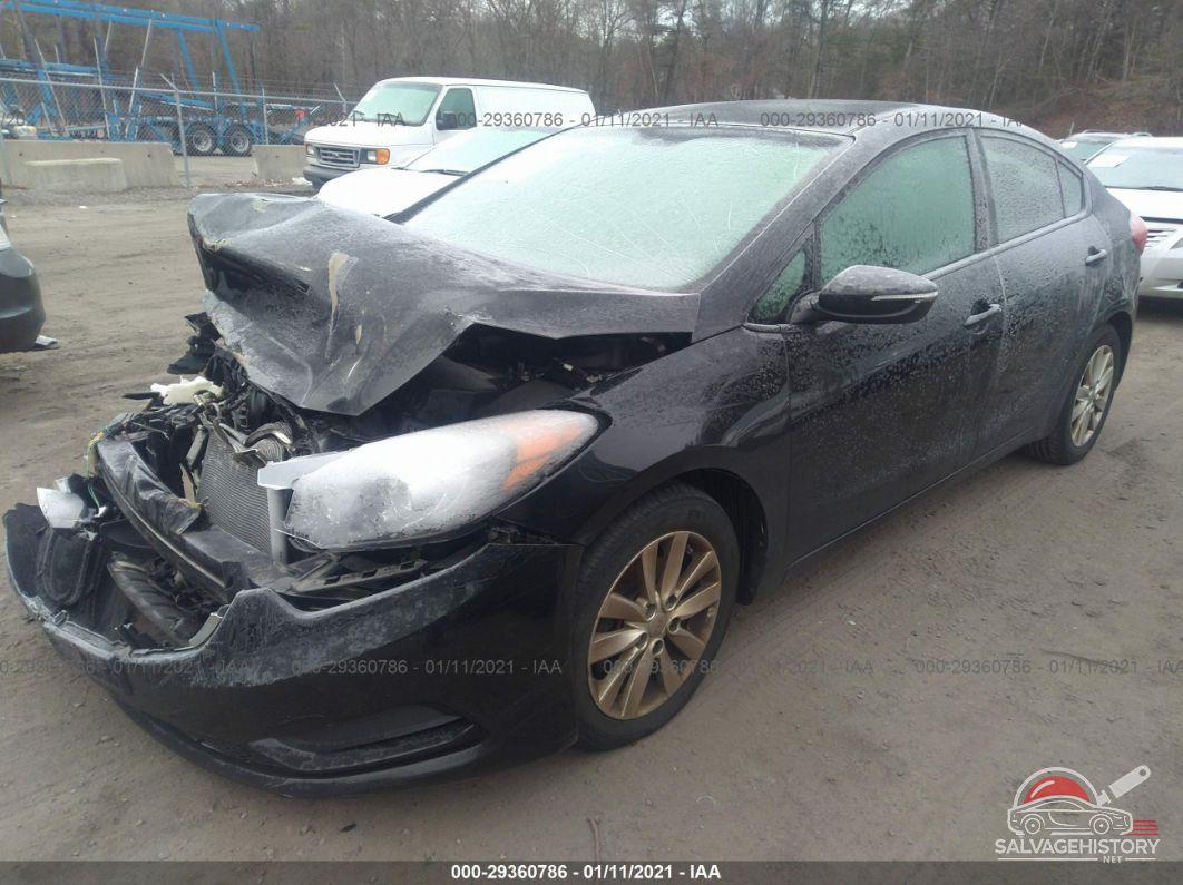 KNAFX4A69E5164662 2014 KIA FORTE photo no. 2