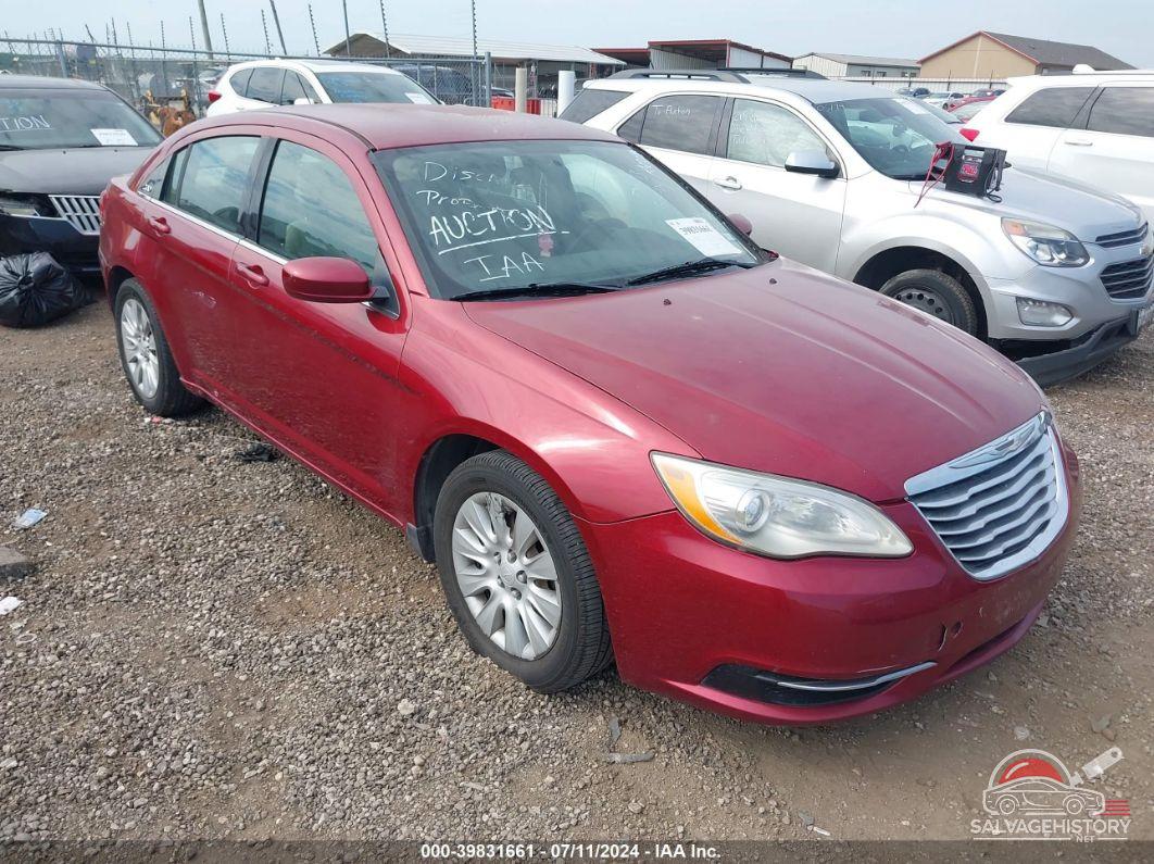 1C3CCBAB6EN209743 2014 CHRYSLER 200 photo no. 5
